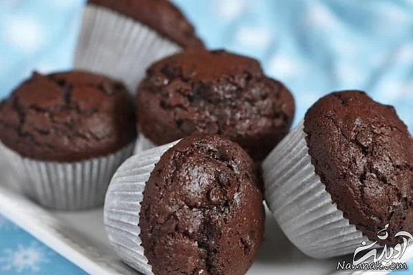 مافین شکلاتی مافین شکلاتی رژیمی